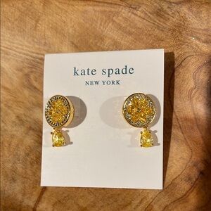 Any offers 🎊Kate Spade Yellow Floral Earrings